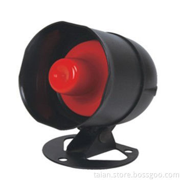 Alarm horn with DC 12/24V rated voltage